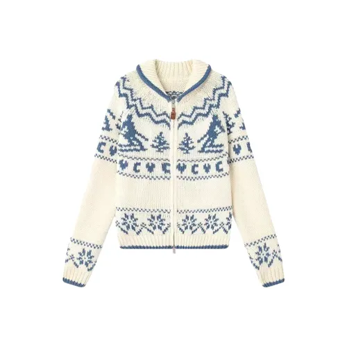 Wang Leshi Белый Женский Трикотаж