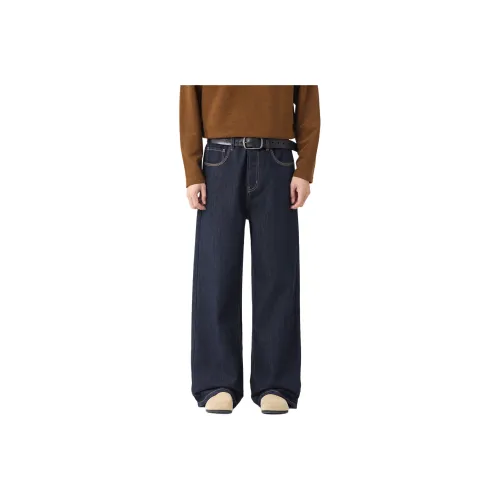 IL SARTO Темно-синий Унисекс Джинсы