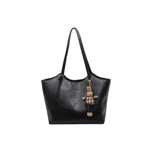 ORANGE BEAN ПУ (полиуретан) Сумка через плечо Стандартная Женская Черная Кофейная