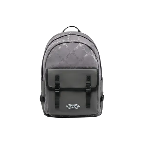 Лайнер Полиэстер Рюкзак Унисекс Угольный Серый Фиолетовый