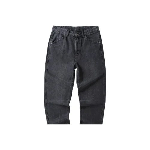 UKTK Черные Мужские Джинсы