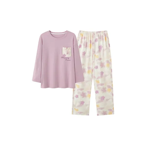 Shivs Домашний Комплект для Женщин Фиолетовый