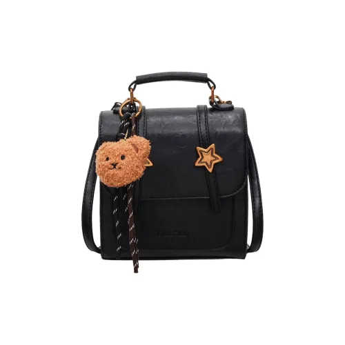 REDOO ПУ (полиуретан) Рюкзак Женские Черный Белый Кофейный Коричневый