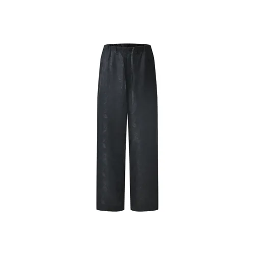Black Unisex Casual Pants Черные унисекс повседневные штаны