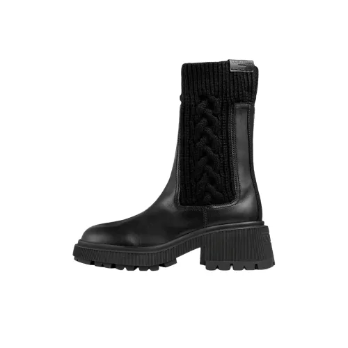 Jimmy Choo TAMIA Планшет Короткий Челси 7 см Женский Черный