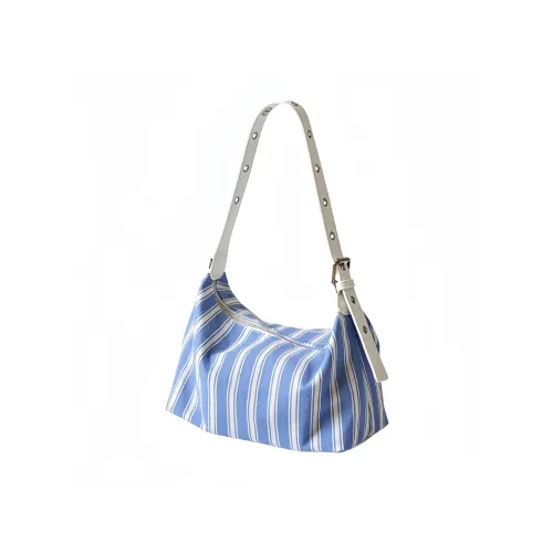 OTA Ткань Сумка Стандартная Женская Синяя