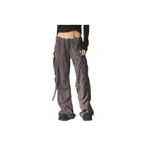 Unif Серые Женские Карго Брюки