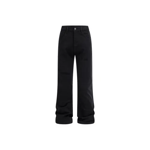 J.F.U Черные Мужские Джинсы