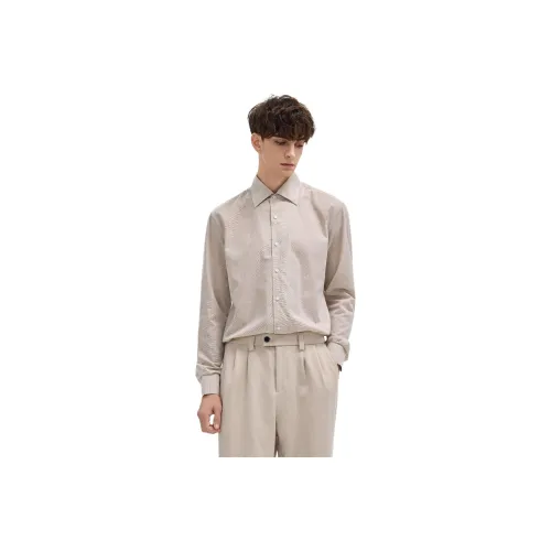 WILD LEADER Теплая Солнечная Абрикосовая Мужская Рубашка