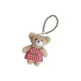 Красная клетка Chef Бежевый Стоящий Медвежонок