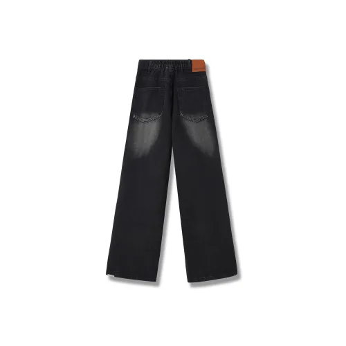 ESSEDANCES Черные Унисекс Джинсы