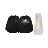 Чёрный + Белый Фотиния Серый (Комплекты одежды)