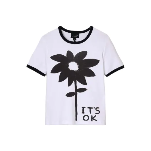 MARC JACOBS Белые Женские T-рубашки