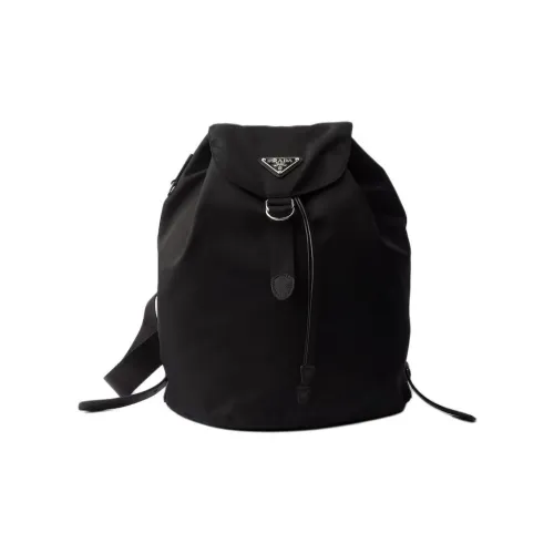 PRADA Nylon Backpack Standard Women's Black