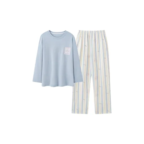 Shivs Домашний Комплект для Женщин Синий