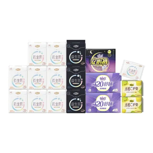 FREEMORE Пробиотики Очень тонкий гигиенический салфетка подкладка для трусиков на день и ночь набор 17 сумок всего 145 ШТУК