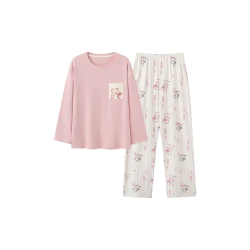 Shivs Домашний Комплект Женская Нежно-Вишневый Розовый