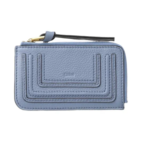 Chloe Marcie Телячья кожа с текстурой Кошелек Маленький Женский Синий