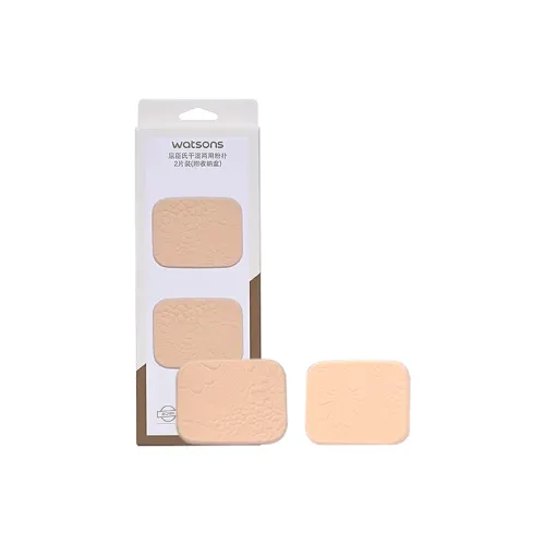 Watsons Dry and Wet Dual Use 2 шт Розовый Легко наносится и Мягкий