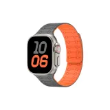 Серый оранжевый