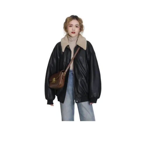 GIUHF Черный Женские пуховики