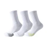 Белый, Серый + Белый + Белый, Зеленый [3 упаковки]