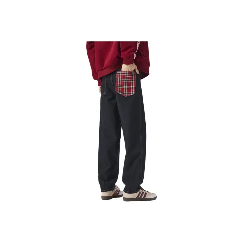 CHOCOOLATE Темно-синий Мужские Джинсы