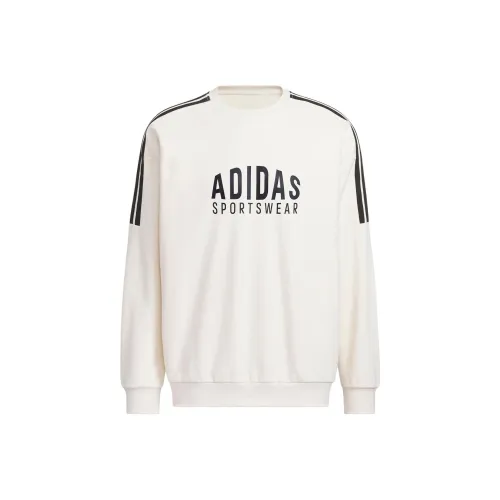 adidas Clothing Белый Унисекс Свитшоты