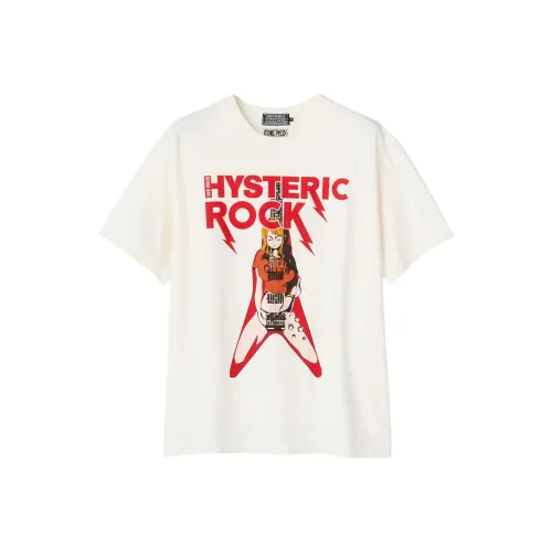 HYSTERIC GLAMOUR совместный бренд x One Piece Коллаборация Edition Ван-Пис Коллаборация Edition FW25 T-рубашка Унисекс