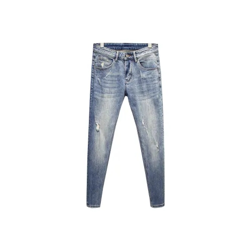 DABAISHA Синий Мужской Джинсы