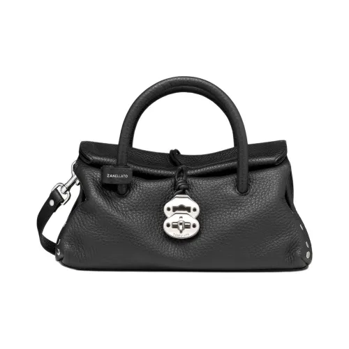Zanellato Телячья кожа Сумка Маленькая Женская Обсидиановый цвет