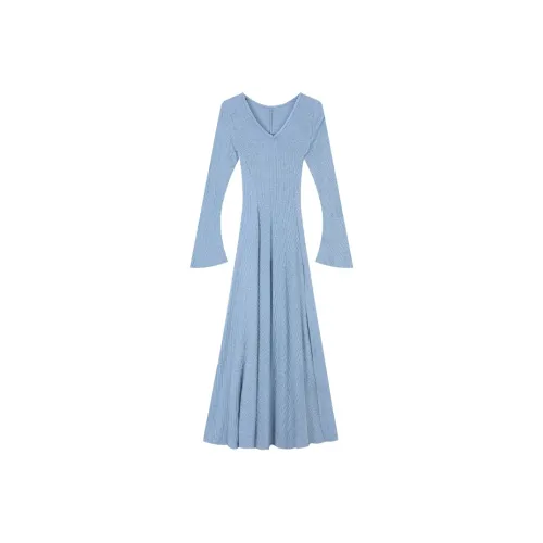 BVODE Длинное платье с длинными рукавами женское