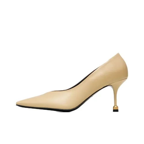 VANDA NOVAK WENDY Узкий каблук Высокие каблуки 6,5 см Женские Светлый умбра
