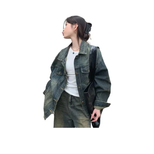 PZHK Изображение Цвет Женские Джинсовые Куртки