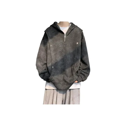 THINGYLAB Tie Dye Черный Мужской Свитшот