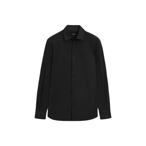 Massimo Dutti Черные Мужские Рубашки
