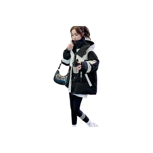 GIUHF Черный Женские пуховики