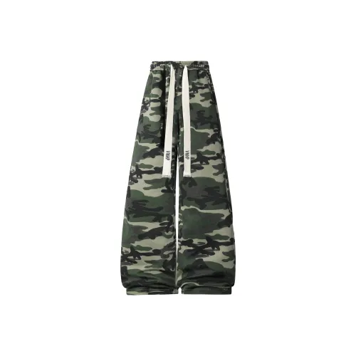 VNHP Зеленый камуфляж Унисекс Повседневные штаны