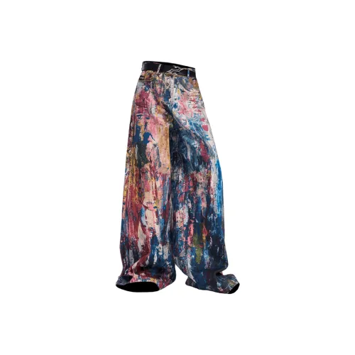 YGHOME OFFICIAL Многоцветный Унисекс Джинсы