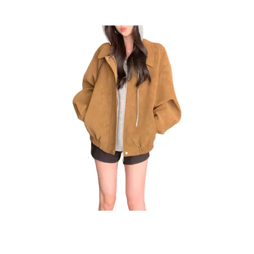 ZEKIKO STUDIO Коричневый Женский Куртки