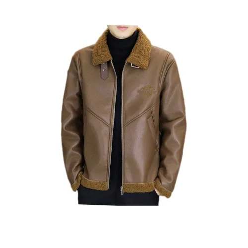 ZHIO Унисекс Кожаные куртки