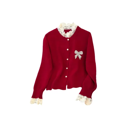 BIFH Красный Женский Трикотаж