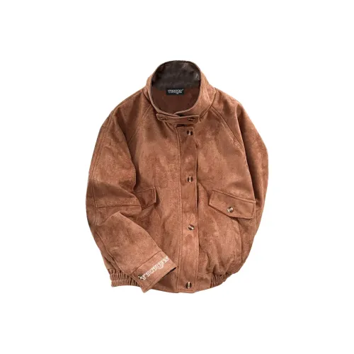 YICHEN Коричневый [Нет Логотипа] Унисекс Куртки