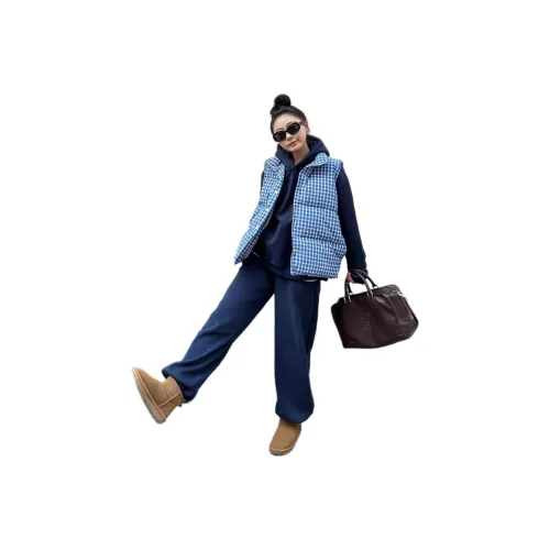 HKPXR Синий Женский жилет