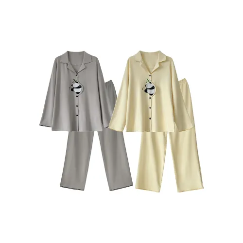 YIROUQING Пара Пижама Унисекс