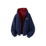 Темно-синий, синий и красный