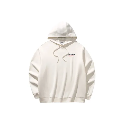 ANTA Свитшот Мужской Теплый Белый Нефрит