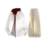 Айвори Белый Топ + Абрикосовые Штаны