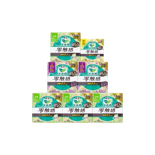 Laurier ZERO Touch Кожа Дружелюбный Дневной и Ночной Набор Салфеток для Лица Удобный Семикомпонентный Набор