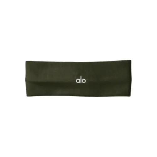 Alo Yoga Airlift Ткань Резинки для волос Женские Зеленый Оливковый